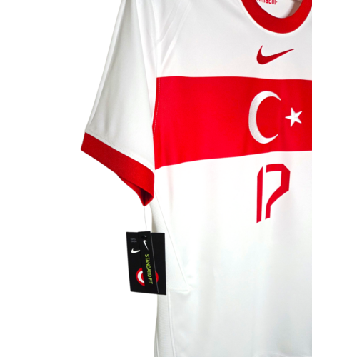 Nike Origineel retro vintage voetbalshirt Turkije EURO 2020