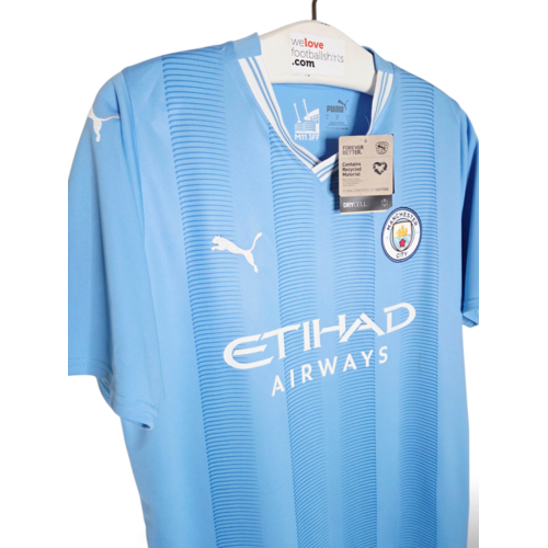 Puma Original retro vintage football shirt Manchester City 2023/24
