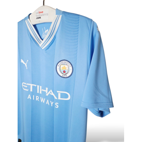 Puma Original retro vintage football shirt Manchester City 2023/24