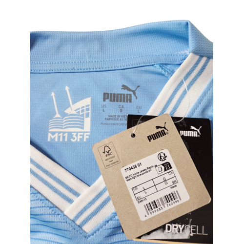 Puma Original retro vintage football shirt Manchester City 2023/24