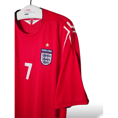Umbro Origineel retro vintage voetbalshirt Engeland EURO 2004 Umbro Origineel retro vintage voetbalshirt Engeland EURO 2004