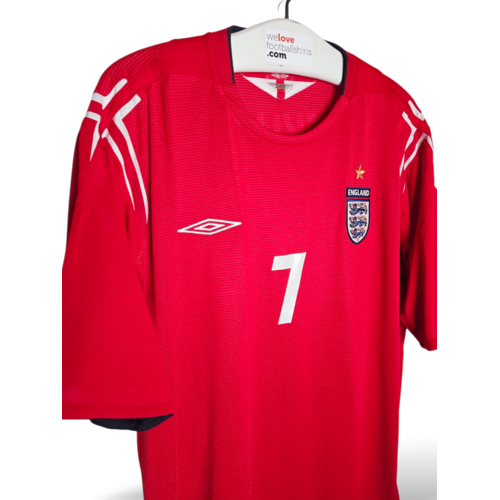 Umbro Origineel retro vintage voetbalshirt Engeland EURO 2004 Umbro Origineel retro vintage voetbalshirt Engeland EURO 2004