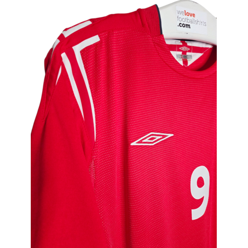 Umbro Origineel retro vintage voetbalshirt Engeland EURO 2004 Umbro Origineel retro vintage voetbalshirt Engeland EURO 2004