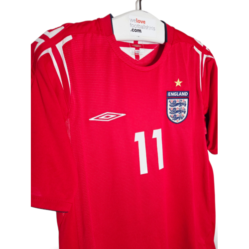 Umbro Origineel retro vintage voetbalshirt Engeland EURO 2004 Umbro Origineel retro vintage voetbalshirt Engeland EURO 2004