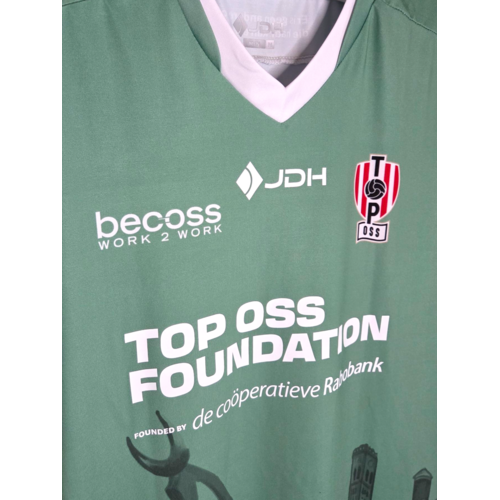 JDH Origineel JDH Matchworn voetbalshirt Top Oss 2024/25