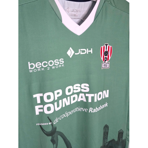 JDH Origineel JDH Matchworn voetbalshirt Top Oss 2024/25