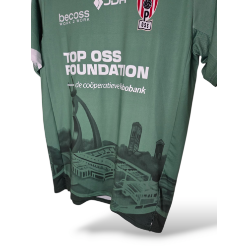 JDH Origineel JDH Matchworn voetbalshirt Top Oss 2024/25