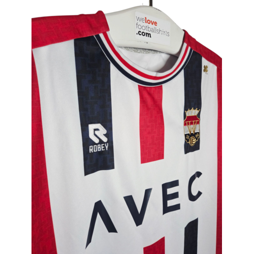 Robey Origineel retro vintage voetbalshirt Willem II 2022/23 Robey Origineel retro vintage voetbalshirt Willem II 2022/23