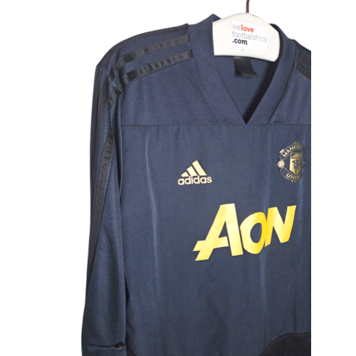 Adidas Origineel Vintage voetbal sweater Manchester United 2018/19 Adidas Origineel Vintage voetbal sweater Manchester United 2018/19