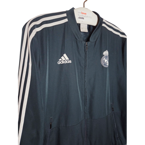 Adidas Original Vintage football jacket Real Madrid CF 2018/19 Adidas Original Vintage football jacket Real Madrid CF 2018/19