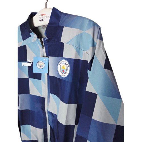 Puma Origineel Vintage voetbal jacket Manchester City 2022/23 Puma Origineel Vintage voetbal jacket Manchester City 2022/23