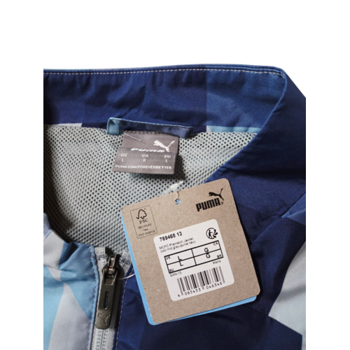 Puma Origineel Vintage voetbal jacket Manchester City 2022/23 Puma Origineel Vintage voetbal jacket Manchester City 2022/23