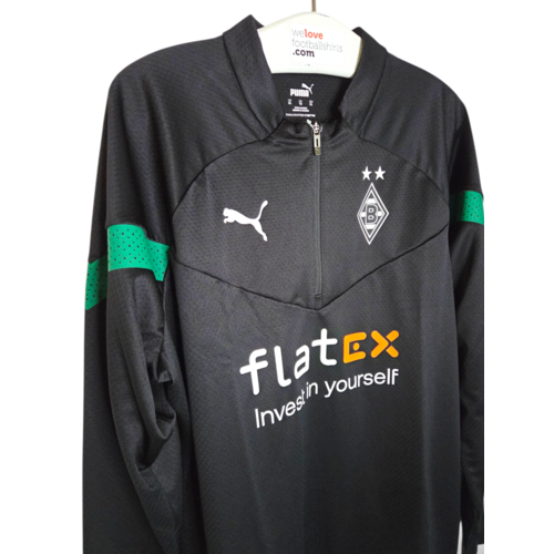 Puma Origineel Vintage voetbal 1/3 zip jacket Borussia Mönchengladbach 2021/22