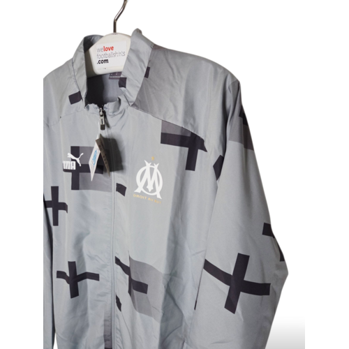 Puma Origineel Vintage voetbal jacket Olympique Marseille 2022/23 Puma Origineel Vintage voetbal jacket Olympique Marseille 2022/23