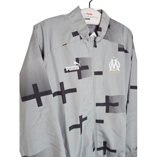 Puma Origineel Vintage voetbal jacket Olympique Marseille 2022/23 Puma Origineel Vintage voetbal jacket Olympique Marseille 2022/23