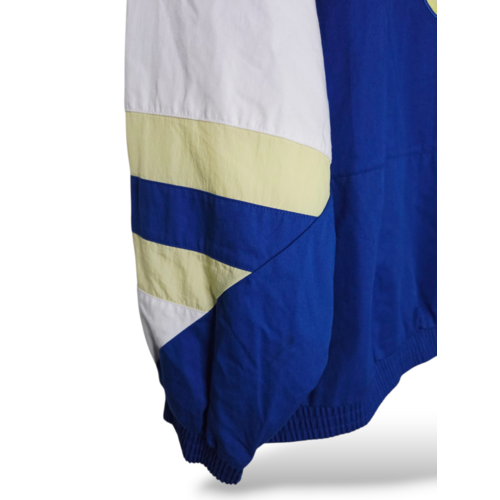 Adidas Original Vintage 1/3 zip football jacket Leeds United 2022/23