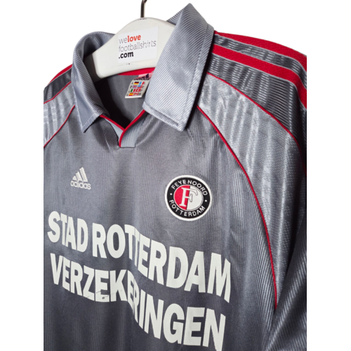 Adidas Origineel retro vintage voetbalshirt Feyenoord Rotterdam 1999/00