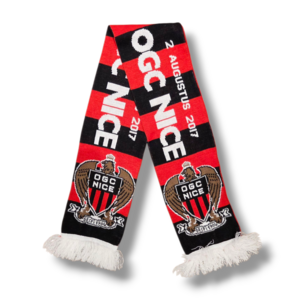Football Scarf AFC Ajax - OGC Nice Football Scarf AFC Ajax - OGC Nice