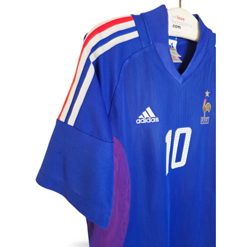 Adidas Original Adidas vintage football shirt France World Cup 2002