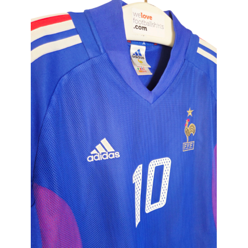 Adidas Original Adidas vintage football shirt France World Cup 2002