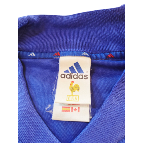 Adidas Original Adidas vintage football shirt France World Cup 2002