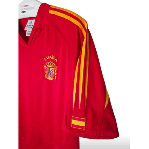 Adidas Original retro vintage football shirt Spain EURO 2004