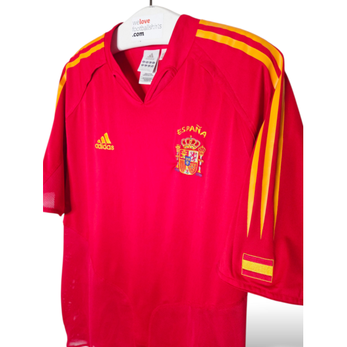 Adidas Original retro vintage football shirt Spain EURO 2004
