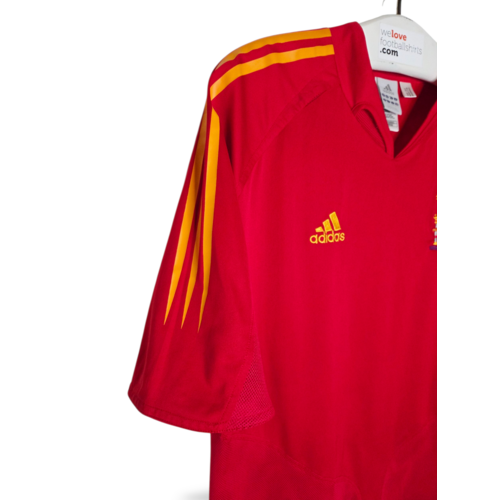 Adidas Original retro vintage football shirt Spain EURO 2004