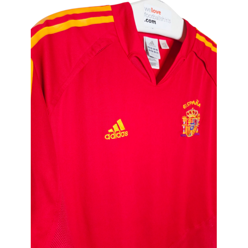 Adidas Original retro vintage football shirt Spain EURO 2004