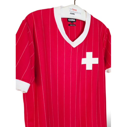 COPA Football Original Retro-Fußballtrikot Schweiz 1982