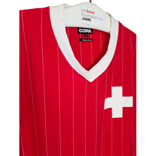 COPA Football Original Retro-Fußballtrikot Schweiz 1982