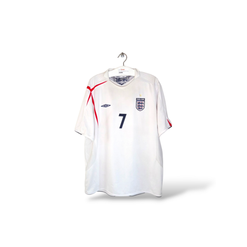 Umbro Originelles Retro-Vintage-Fußballtrikot England Fußball-Weltmeisterschaft 2006