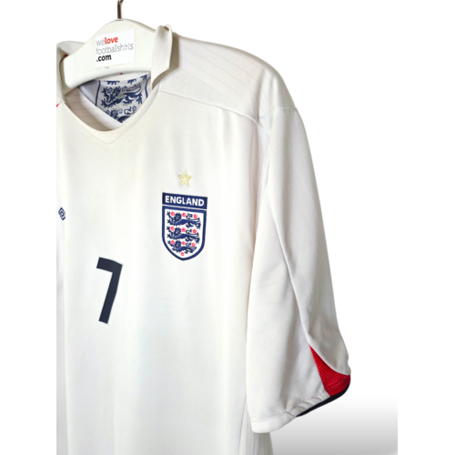 Umbro Originelles Retro-Vintage-Fußballtrikot England Fußball-Weltmeisterschaft 2006