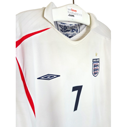 Umbro Originelles Retro-Vintage-Fußballtrikot England Fußball-Weltmeisterschaft 2006