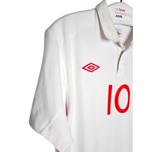 Umbro Originelles Retro-Vintage-Fußballtrikot England Fußball-Weltmeisterschaft 2010 Umbro Originelles Retro-Vintage-Fußballtrikot England Fußball-Weltmeisterschaft 2010