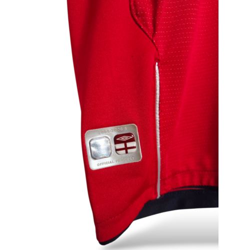 Umbro Originelles Retro-Vintage-Fußballtrikot England EURO 2004 Umbro Originelles Retro-Vintage-Fußballtrikot England EURO 2004
