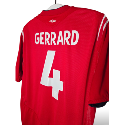 Umbro Originelles Retro-Vintage-Fußballtrikot England EURO 2004 Umbro Originelles Retro-Vintage-Fußballtrikot England EURO 2004