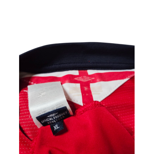Umbro Originelles Retro-Vintage-Fußballtrikot England EURO 2004 Umbro Originelles Retro-Vintage-Fußballtrikot England EURO 2004