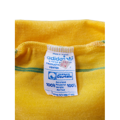 Adidas Origineel retro vintage voetbalshirt FC Nantes 1985/86