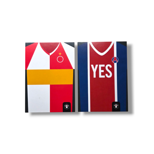Fanwear WeLoveFootballShirts football greeting cards (10 pieces) Fanwear WeLoveFootballShirts football greeting cards (10 pieces)