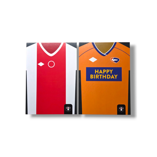 Fanwear WeLoveFootballShirts football greeting cards (10 pieces) Fanwear WeLoveFootballShirts football greeting cards (10 pieces)