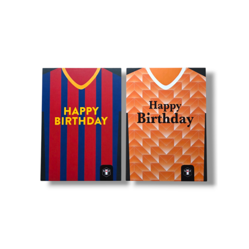 Fanwear WeLoveFootballShirts football greeting cards (10 pieces) Fanwear WeLoveFootballShirts football greeting cards (10 pieces)