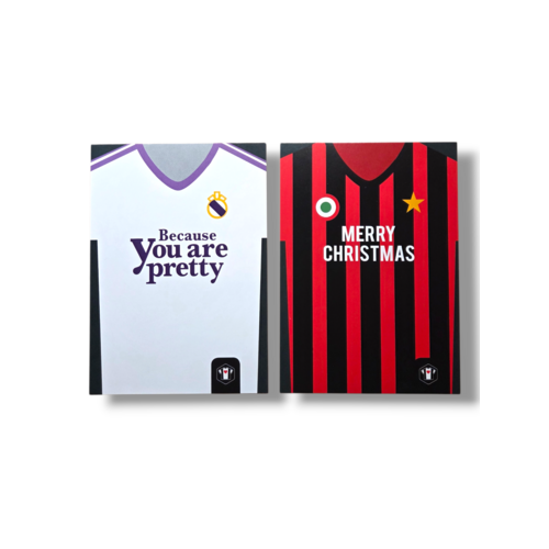Fanwear WeLoveFootballShirts football greeting cards (10 pieces) Fanwear WeLoveFootballShirts football greeting cards (10 pieces)