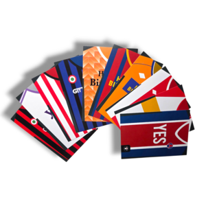 Fanwear Set voetbal wenskaarten Fanwear Set voetbal wenskaarten