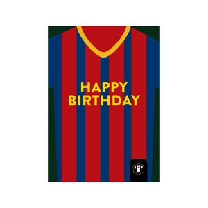Fanwear Happy Birthday greeting card Fanwear Happy Birthday greeting card