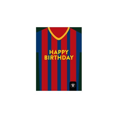 Fanwear Happy Birthday greeting card Fanwear Happy Birthday greeting card