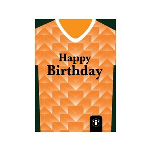 Fanwear Happy Birthday greeting card Fanwear Happy Birthday greeting card