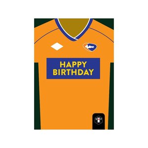 Fanwear Happy Birthday wenskaart