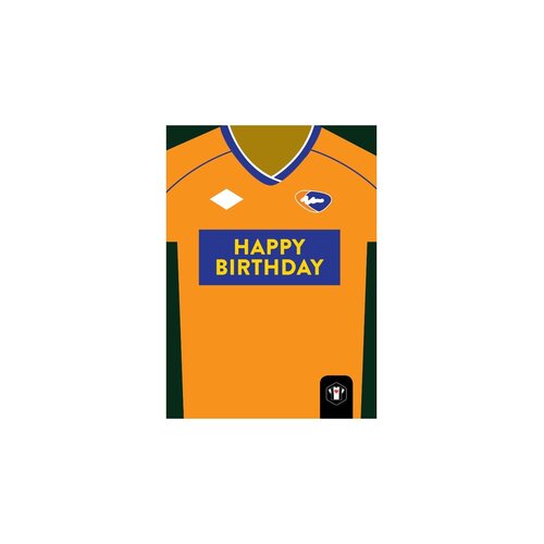 Fanwear Happy Birthday greeting card Fanwear Happy Birthday greeting card