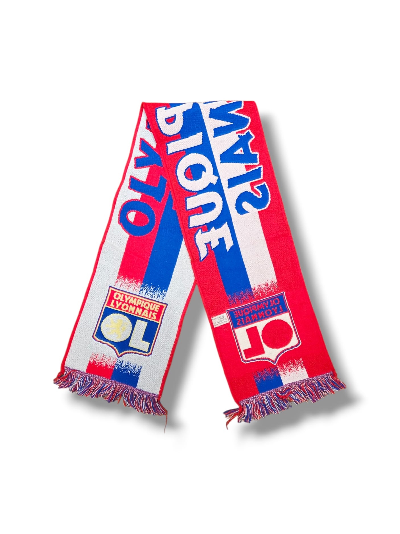 Rare Scarf Echarpe Ultra OL Olympique Lyonnais Champion de